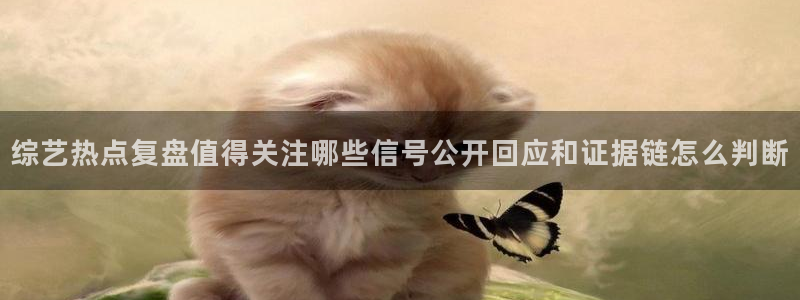 黑料爆料热门话题:综艺热点复盘值得关注哪些信号公开回应和证据链怎么判断